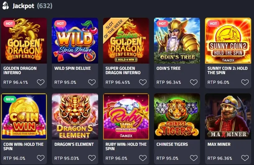 mbit jackpot games