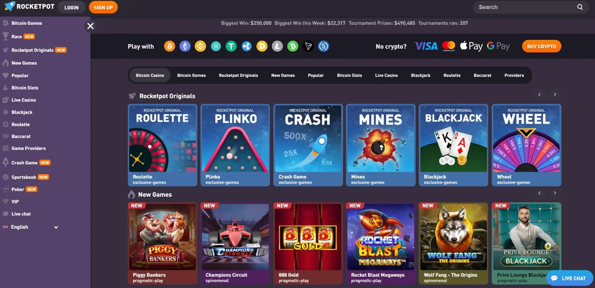 rocketpot casino