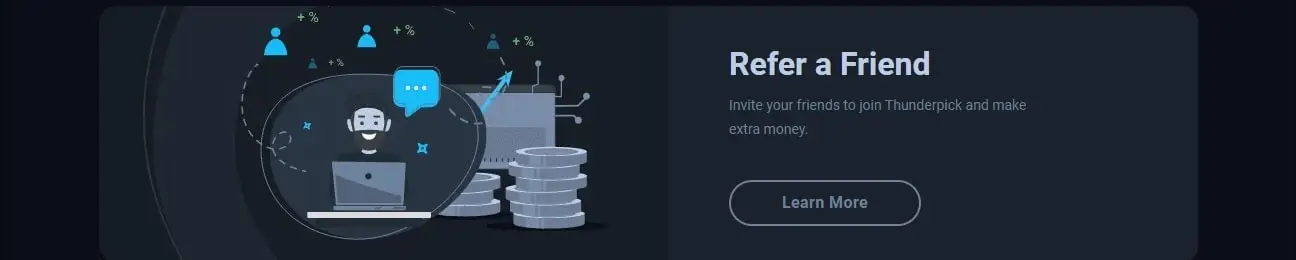 thunderpick refer a friend